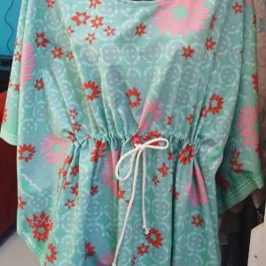 Poncho Bertali Batik Velvet