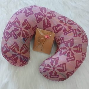 Handmade Neck Pillow Batik Terengganu Mabble Purple